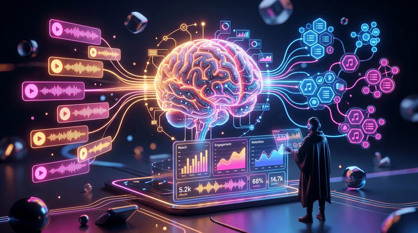 Singles vs playlists strategy visual